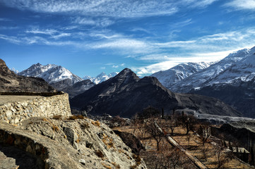 Fototapeta premium Karakoram Mountains range