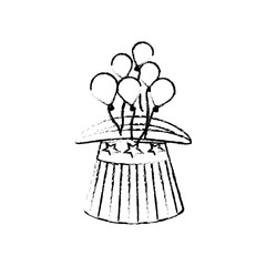 United States patriotic symbol icon vector illustration graphic design