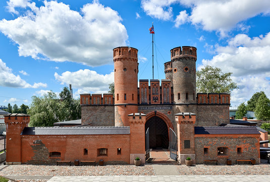 Friedrichsburg gate in Kaliningrad city. Russia