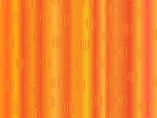 Abstract orange background with red and yellow strikes and circles. Vector illustration.
