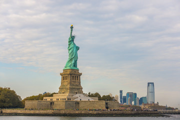 Obraz premium Statue of Liberty, New York City , USA .