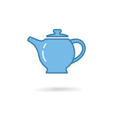 The teapot icon. Tea symbol 