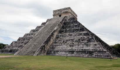 Chichen Itza feathered serpent pyramid - Yucatan, Mexico