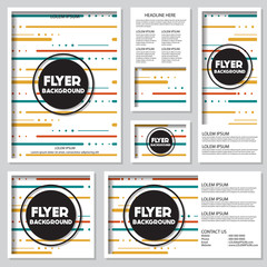 memphis background style Design Template