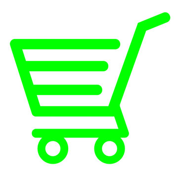 Einkaufswagen - Cart, grün