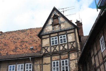Fototapeta na wymiar Fachwerkhaus Quedlinburg