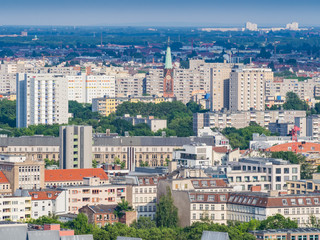 Beautiful view of the skyline of Berlin