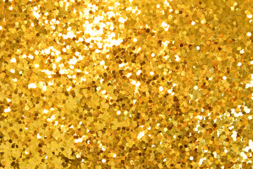 gold sequinned background texture - obrazy, fototapety, plakaty