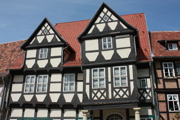 Fototapeta na wymiar Altstadt Quedlinburg
