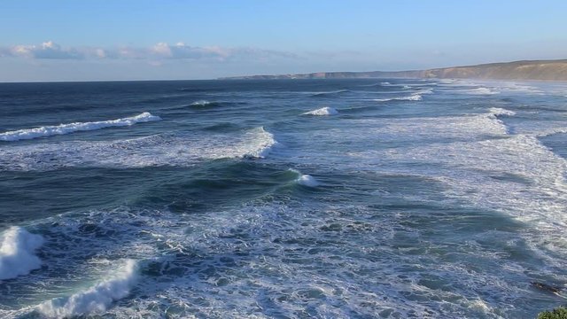 Brandung - Wellen in der Algarve