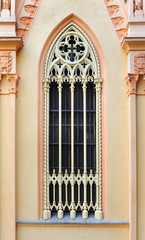 Gothic window with traceries, Italy
