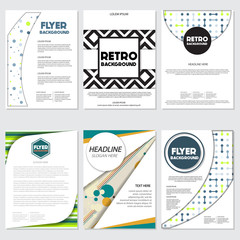 memphis background style Design Template