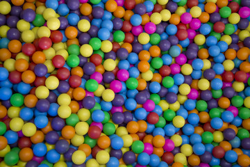colorful ball pit