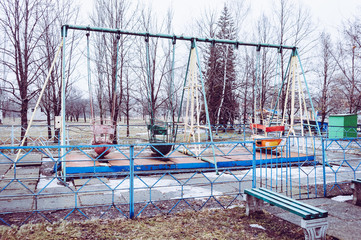 Abandoned amusement park