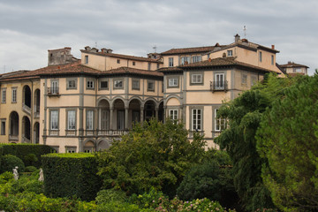 Fototapeta na wymiar Palazzo Pfanner. Lucca. Italy.