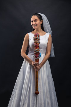 Serial murederer in wedding dress