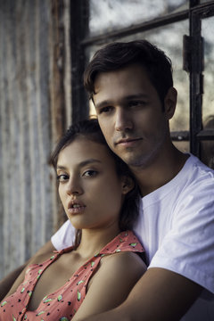 Young couple, portrait