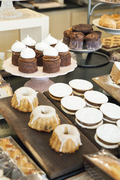 Desserts In Bakery