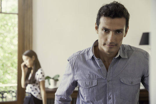 Casually dressed businessman, portrait
