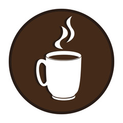 coffee cup drink isolated icon vector illustration design