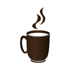 coffee cup drink isolated icon vector illustration design