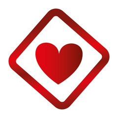 heart care isolated icon vector illustration design