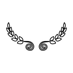 Wheat natural food icon vector illustration graphic design