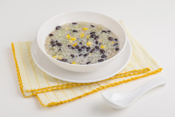 yellow sago sweet meal