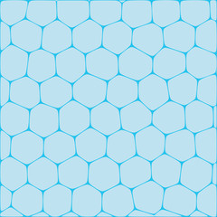 Abstract vector background imitating honeycombs. Net from cells of organic form.
