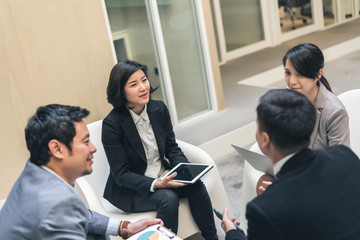 business team discuss