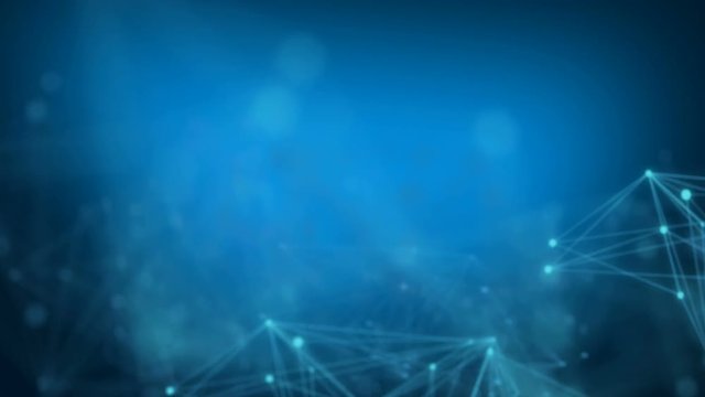 Abstract background dotted and connection line with glow and blur effect for technology concept 4K UHD 3840 x 2160 003