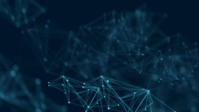 Abstract background dotted and connection line with glow and blur effect for technology concept 4K UHD 3840 x 2160 003