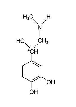 Adrenaline Chemical Formula