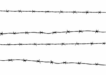 Vector Barbed Wire