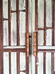 old wood door