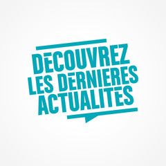 découvrez les dernières actualités