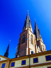 Fototapeta na wymiar Uppsala, Domkyrkan, Cathedral, Sweden, Uppland