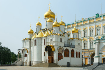 The Annunciation cathedral in Moscow Kremlin