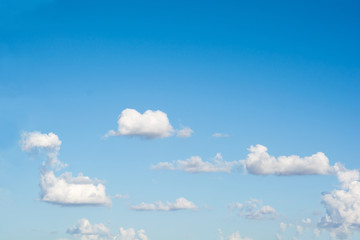 Blue sky clouds in the day