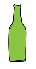 Green Beer Bottle