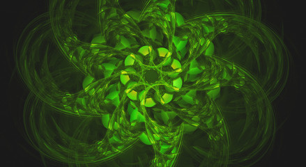 Abstract fractal background