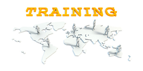 Training Concept with Business Team