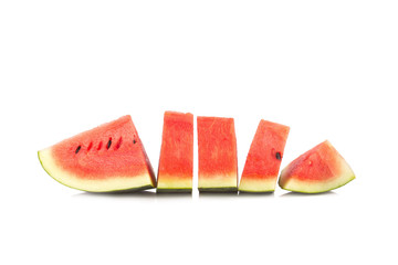 watermelon on white background