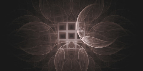 Abstract fractal background