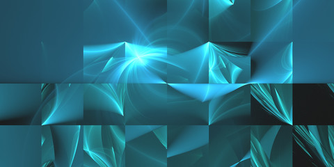 Abstract fractal background