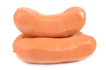 sausage on a white background