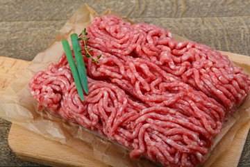 Minced beef