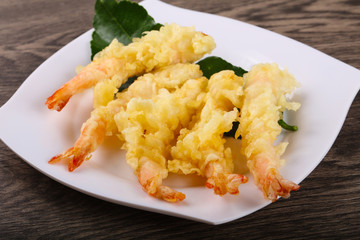 Prawn tempura