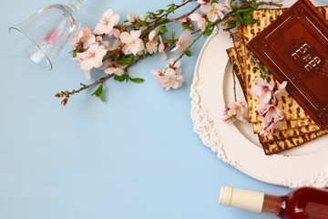 Pesah celebration concept (jewish Passover holiday)