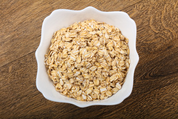 Raw oatmeal